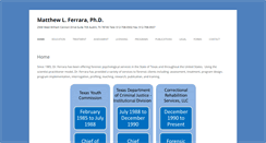 Desktop Screenshot of doctorferrara.com